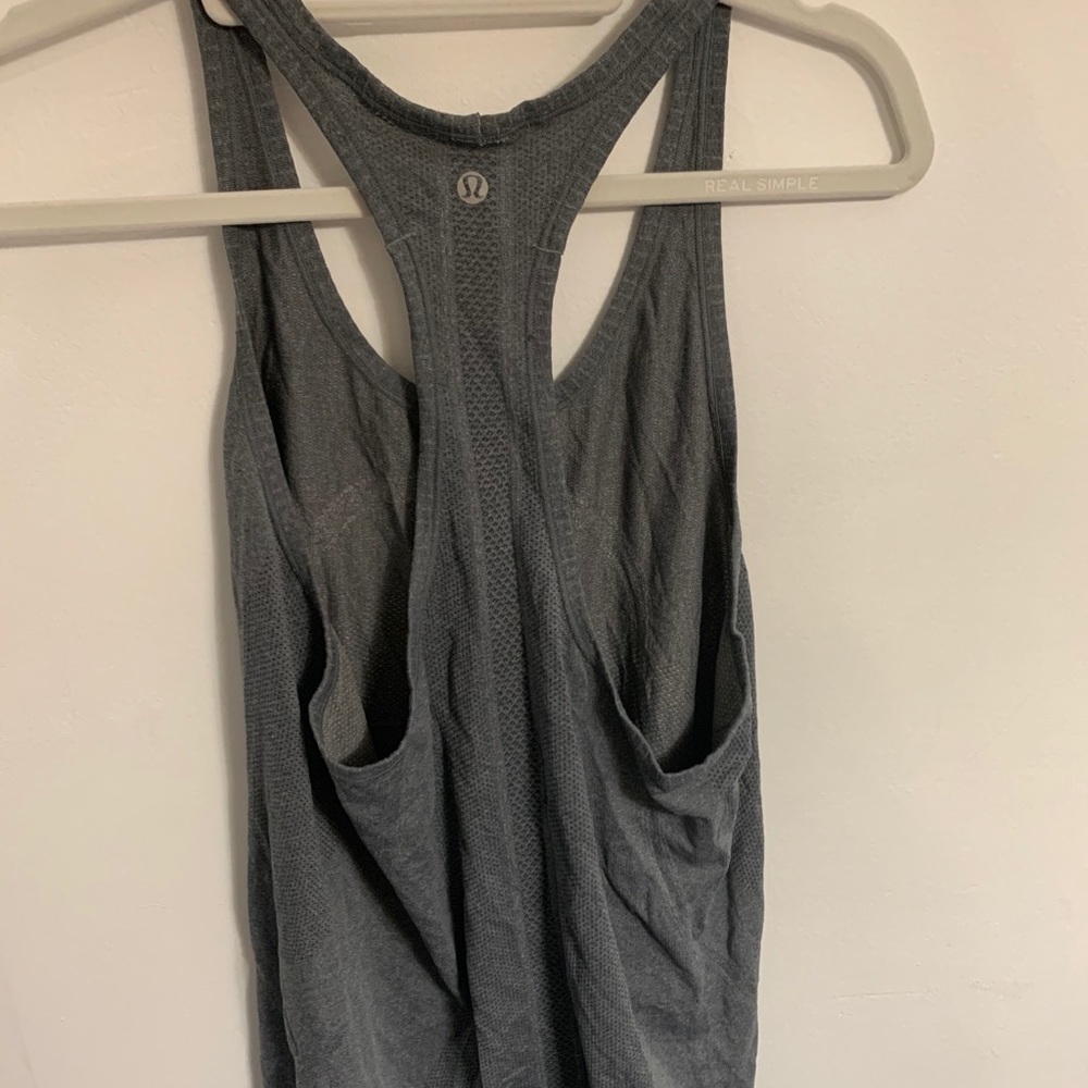 LULULEMON grey tank